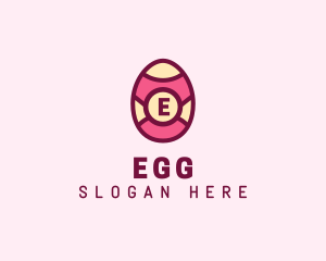 Festive Easter Egg  logo design