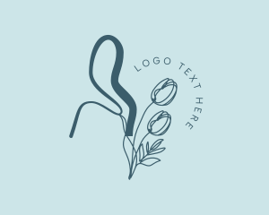 Gardening - Tulip Flower Florist logo design