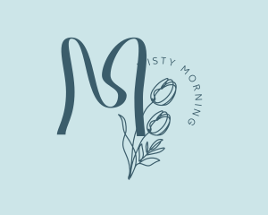 Tulip Flower Florist logo design