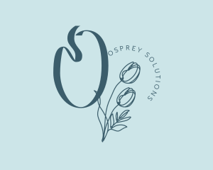 Tulip Flower Florist logo design