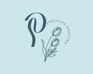 Tulip Flower Florist logo design