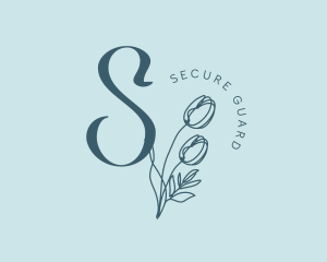Shop - Tulip Flower Florist logo design