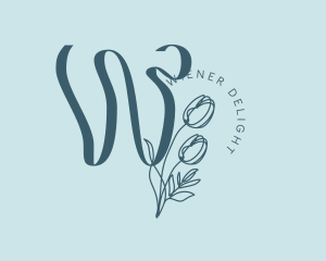 Tulip Flower Florist logo design