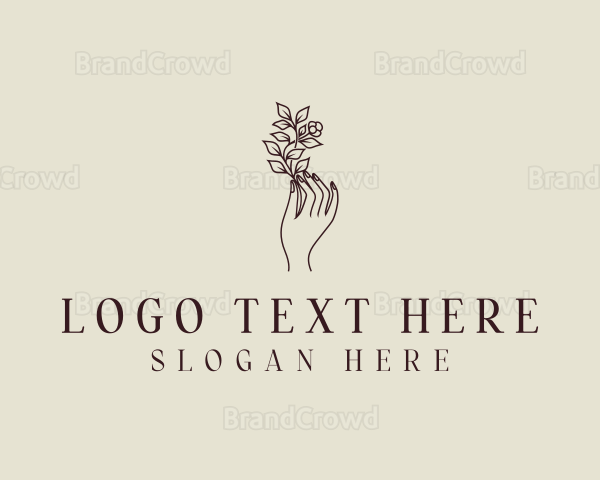 Hand Flower Spa Logo