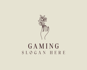 Artisanal - Hand Flower Spa logo design