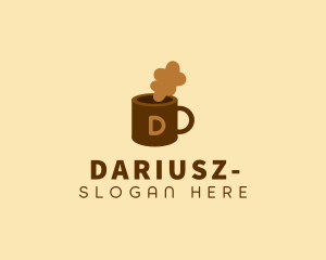 Latte - Coffee Cafe Mug logo design
