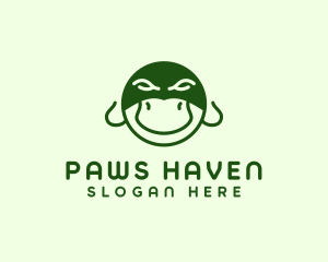  Platypus Mask Animal logo design