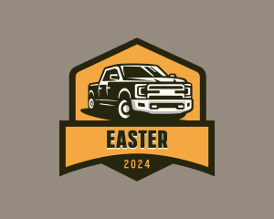 Vehicle Pickup Truck Logo