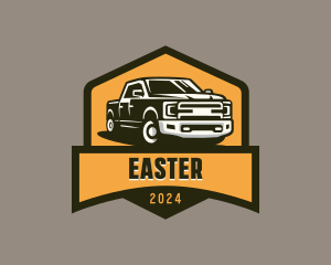 Pickup - Vehicle Pickup Truck logo design