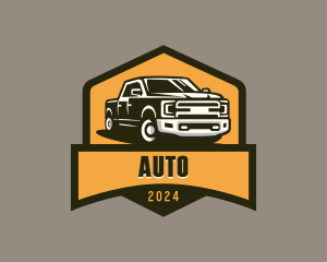 Vehicle Pickup Truck logo design