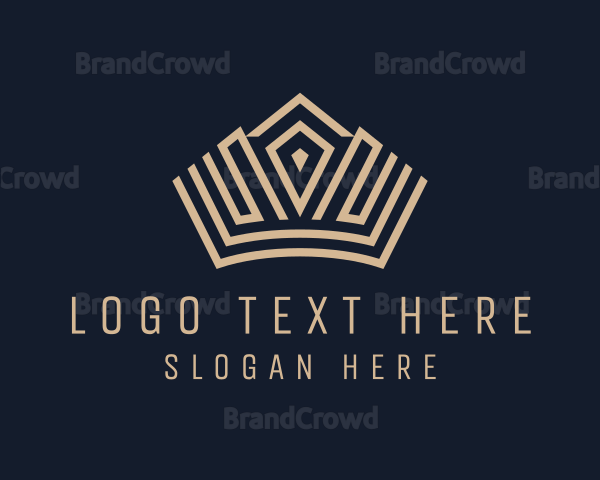 Luxury Crown Tiara Logo