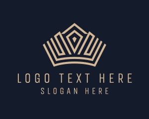 Style - Luxury Crown Tiara logo design