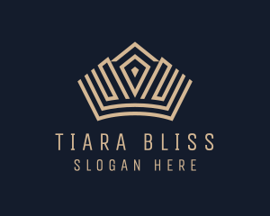 Tiara - Luxury Crown Tiara logo design