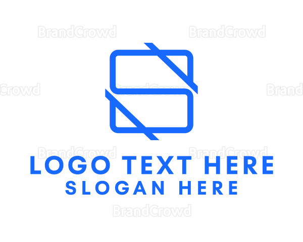 Tech Professional Letter S Logo