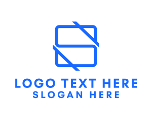 Letter - Tech Professional Letter S logo design