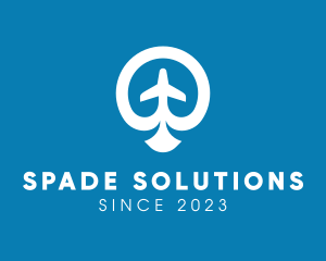 Spade - Air Travel Spade logo design