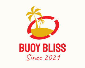 Buoy - Island Lifeguard Buoy logo design