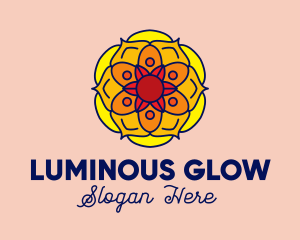 Bright - Bright Lotus Flower logo design