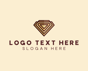 Accounting - Diamond Luxury Gem logo design