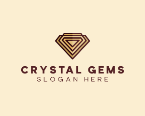 Diamond Luxury Gem logo design