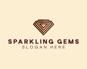 Diamond Luxury Gem logo design