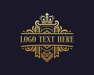 Monarchy - Upscale Crown Monarchy logo design
