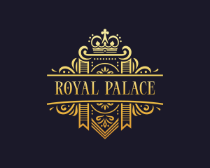 Upscale Crown Monarchy logo design