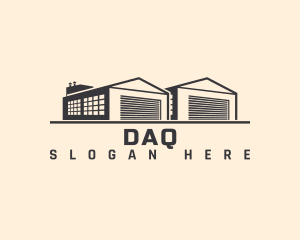 Manufacturing Storage Warehouse Logo