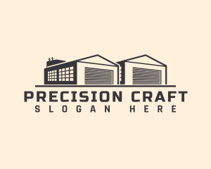 Manufacturer - Manufacturing Storage Warehouse logo design