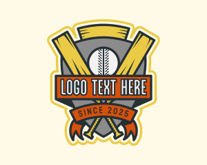 League - Cricket Sports League logo design