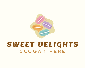 Macaroon - Macaroons Pastry Dessert logo design