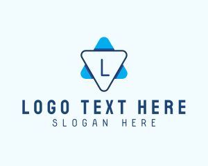 Triangle - Triangle Technology Software logo design