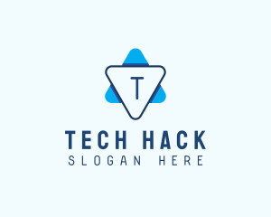 Triangle Technology Software logo design