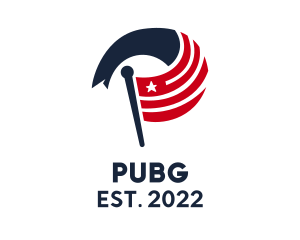 Politician - Washington Election Flag logo design