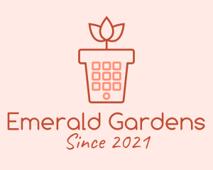 Gardening Mobile App  logo design