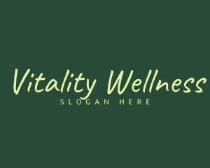 Wellness Beauty  Company logo design