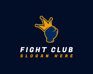 Sparring - Fitness Boxing King logo design