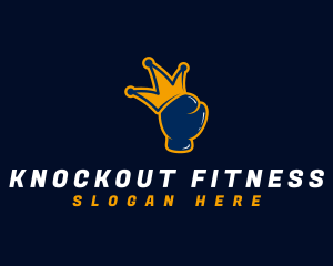 Fitness Boxing King logo design