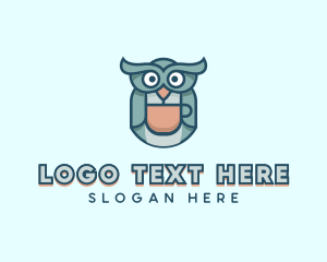 Cup - Owl Coffee Cup logo design