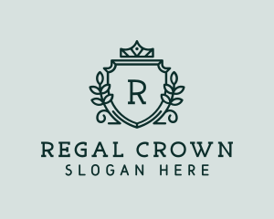 Crown Shield Regal  Boutique logo design