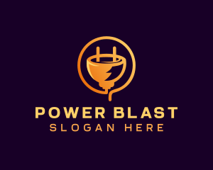 Electric Power Plug logo design