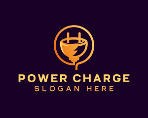 Electric Power Plug logo design