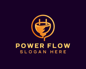 Electric Power Plug logo design