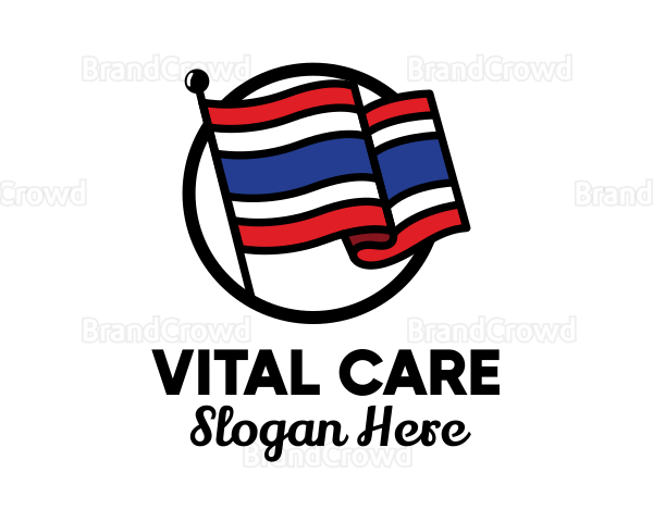 Thailand Country Flag Logo