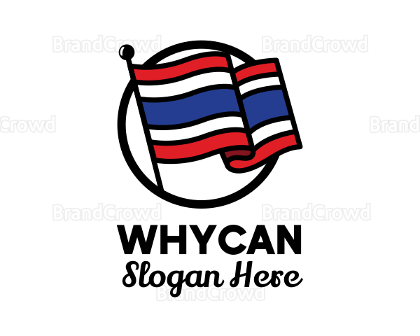 Thailand Country Flag Logo