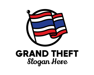 Thailand Country Flag  Logo