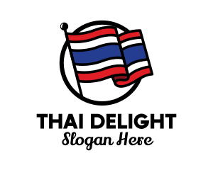 Thailand - Thailand Country Flag logo design