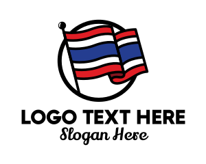 Thailand Country Flag  Logo