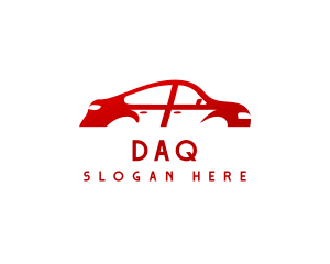 Red Car Automotive Logo