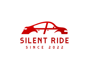 Red Car Automotive logo design